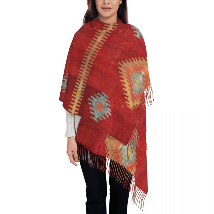 Printed%20Cal%20Antique%20Turkish%20Kilim%20Scarf%20Women%20Men%20Winter%20Fall%20Warm%20Scarves%20Bohemian%20Vintage%20Persian%20Carpet%20Tribal%20Shawl%20Wrap%20-%20Image%203