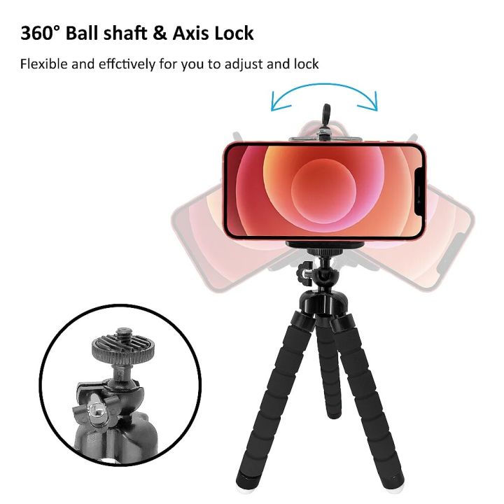 Mobile%20Cell%20Phone%20Holder%20Flexible%20Octopus%20Tripod%20Stand%20Sponge%20Lazy%20Deformation%20Remote%20Controller%20Bluetooth%20Photo%20Accessories%20-%20Image%202
