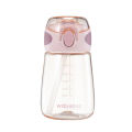 Water Cute Summer Portable, High Beauty Milk Bottle, Children with Straw Cup, Students, Mothers, Pregnant Women, Adults.