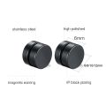 Punk Mens Strong Magnet Magnetic Ear Stud Set -Non Piercing Earrings -Earrings Gift for Boyfriend Lover Jewelry.