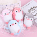 Lovely 12CM Penguin Stuffed Plush Toy Baby kid's Gift Key Chain Plush Toy Doll.