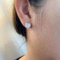 Carat Stud Earrings Attractive Piercing Design Earrings. 