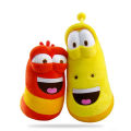 New 10cm LARVA Plush Toys Yellow Insect Red Insect Hot Cartoon Larva Toys Stuffed Doll. 