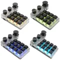 Numpad Bluetooth RGB Keyboard USB Custom Mechanical Keyboard Programming Copy Paste Photoshop Gaming Knob Hotswap Keypad. 