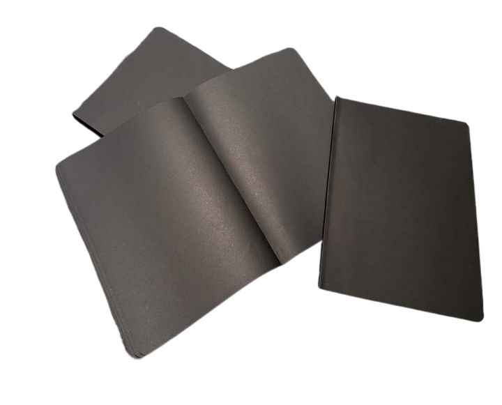 Papertree Black Pages Note Book A5 size