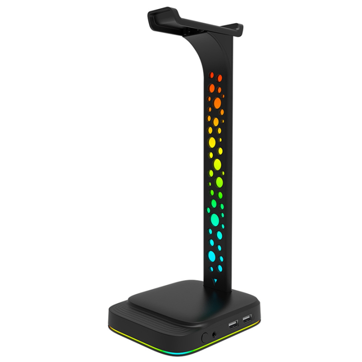 Over-Ear Headset Desk Bracket RGB Headphone Stand Earphone