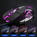 T9 DPI Adjustable KEYWIN X6 LED Gaming Mouse - Mouse. 