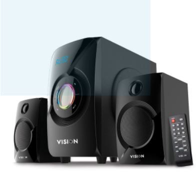 VISION 2:1 MULTIMEDIA SPEAKER-BEAT-102