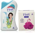 Vivel Body Wash, Mint and Cucumber, 200ml. 
