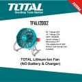 TOTAL Portable Mini Speedy Table Desk Fan (without Battery & Charger). 
