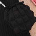 2024 Midi Kids Clothes Summer Short Sleeve Baby Girl Bodycon Dress Party Children Wrap Tight Dresses 3 4 5 6 7 8 Years.