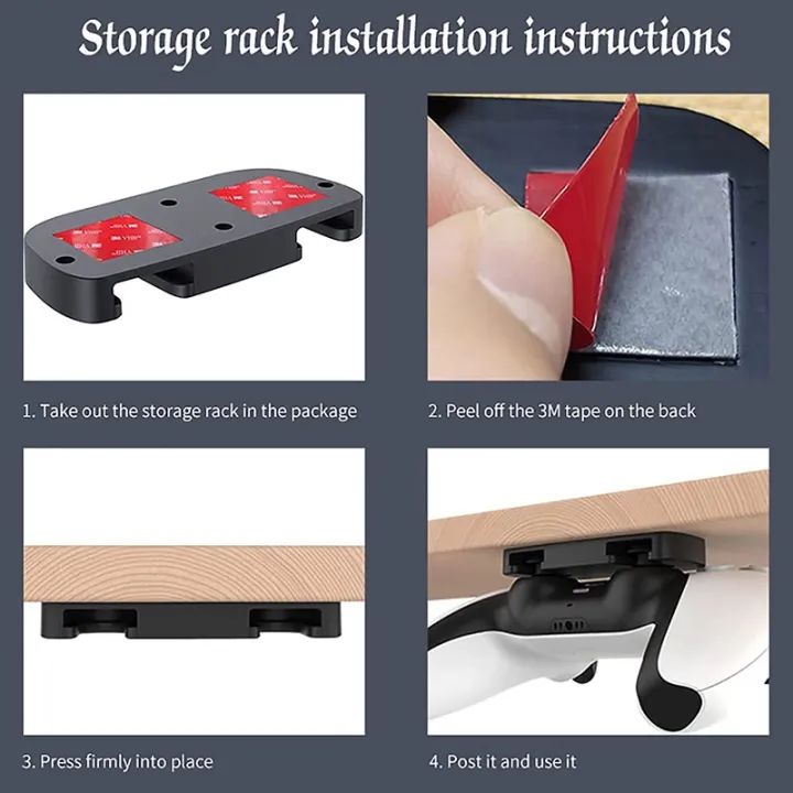 Table%20Stand%20for%20PS5%20PS4%20Controller%20Playstation%205%20Playstation%204%20Under%20Desk%20Mount%20for%20DualSense%20&%20DualShock%204%20-%20Image%205