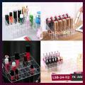 24 Grids Cosmetic Makeup Jewelry Case Lipstick Box Display Holder Organizer. 