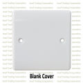 Bundle of 5 PCS Blank Cover, Gang Box, Mk Box. 