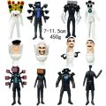 Skibidi Toilet Man Camera Man Figure TV Speaker Man Model Cameraman Funny Doll Action Figures Decorations PVCl Toy Collectible.