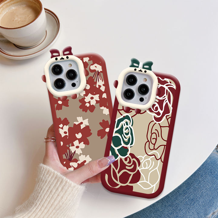 Jizetin%20for%20Samsung%20A13%204G%20Back%20Cover%20Bright%20Flower%20Bunch%20Square%20Camera%20Hole%20Shockproof%20Protection%20Soft%20Silicone%20Phone%20Case%20-%20Image%204