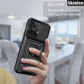 Phone case For Xiaomi Poco M6 Pro 4G Back cover Hard Armor Shockproof Camera Protection Bracket Navigation Holder Ring cover for For Xiaomi Poco M6 Pro Cover cases. 