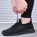 Chef Shoes Men's Deodorant and Non-Slip Working Wear Men's Shoes Long Standing Not Tired Feet Soft Bottom Casual Shoes Old Beijing Cloth Shoes Men. 