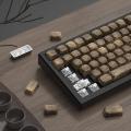 134 Keys Wood Keycaps MOA Profile Keyboard Keycaps for Cherry MX Switches Mechanical Keyboard.
