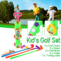 12Pcs/Set Children Toy Set Kids Golf Toy Golf Training Toy Kids Gift. 