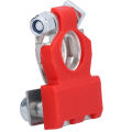 Pair Of Terminal Clamps Pure Copper Positive Negative Pole Connectors. 