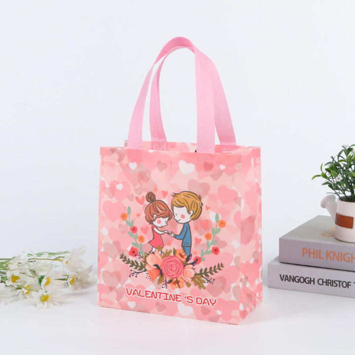Thickened%20Valentine's%20Tote%20Bag%20Non%20Woven%20Laminated%20Wedding%20Party%20Bag%20Waterproof%20Fabric%20Tote%20Gift%20Shopping%20Bag%20for%20Valentine's%20-%20Image%209