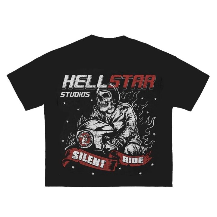 hellstar%20Graphic%20T%20Shirts%20Men's%20T%20Shirt%20Skull%20Print%20O-Neck%20T-Shirt%20Men'sLoose%20Streetwear%20Clothes%20Tops%202023%20New%20-%20Image%205