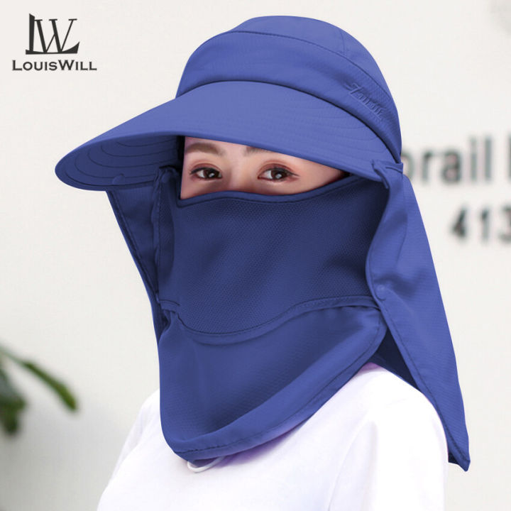 LouisWill%20Women%20Caps%20Women%20Sun%20Hats%20Summer%20Outdoor%20Beach%20Hats%20UV%20Sunscreen%20Hats%20360%C2%B0UV%20Protection%20Caps%20Visor%20Sunbonnets%20Fisherman%20Hat%20for%20Women%20-%20Image%205