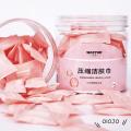 Disposable And Portable Non-Woven Cloth Cleansing Compressed Face Towel With Marshmallow Shape OLO. 