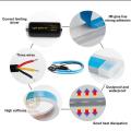 2x 2021 Latest LED Car DRL Daytime Running Light Automatic Motorcycle Mobile Turn Signal Bicycle Thin Strip Light Modeling Accessories（Ice Blue&Yellow-30cm）. 