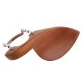 A Natural Jujube wood 4/4 violin Parts accessories Set of Fine-Tuning, Chinrest Chin Rest, Strings, Tail Nail, Tail Rope, Screw, Drawplates, Knob. 