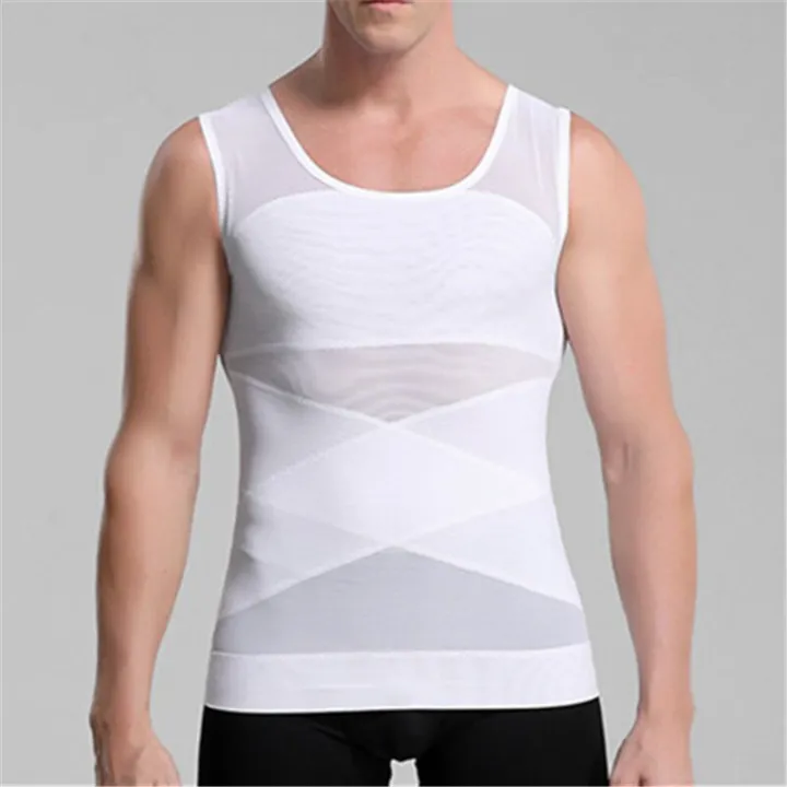Chest%20Compression%20Vest%20Men%20Gynecotia%20Body%20Shaper%20Sleeveless%20sture%20Corrector%20Slimming%20Waist%20Control%20Tummy%20Trimmer%20Tops%20-%20Image%202