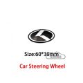 KIA Logo Car Front Grill Emblem Sticker Rear Trunk Emblem Badge Auto Steering Wheel Center Hub Cover Stickers Tire Fashion Modified Accessories For Kia Forte Spectra Rio Picanto Sorento Cerato Carnival Rondo K5 K3 K2 K4. 