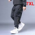 Baggy Pants Men Hop Streetwear Cargo Pant Big Size 7XL Sweatpants Male Jogger Oversize Fashion Trousers Black HX531.