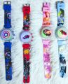 Multi-functional spinner Children Luminous Electronic Watch/ Luminous Dial Waterproof Sport Digital Watch/ Date Week Kids Wristwatch Clock.