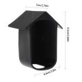 1 PCS Silicone Case Protective Cover Skin Waterproof for 2C Security Camera (Black).