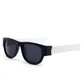 【VisioN Shop】whiteModern Protable Polarized Sunglasses Men Women Clap Ring Foldable Outdoor Cool Sun Glasses oculos sol feminino. 