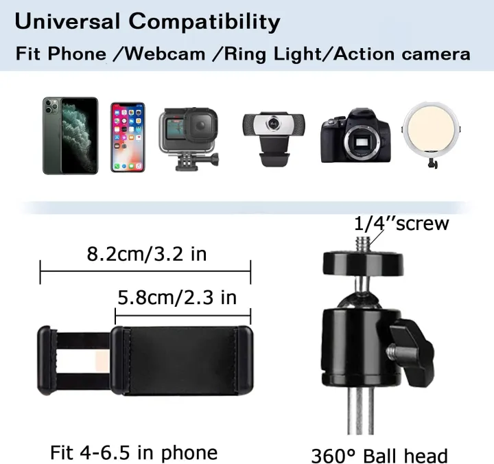 YIYANT%20Overhead%20Tripod%20Mount%20Articulating%20Arm,Cell%20Phone%20Holder,%20%20Arm%20Stand%20Accessory%20for%20Video%20Recording%20Live%20-%20Image%203