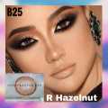 BELLA B25 Radiant Hazelnut glow Color Contact Lens with kit box & Solution 150ml FREE(full set) Bella Glow Series #r.hazelnutcombo.