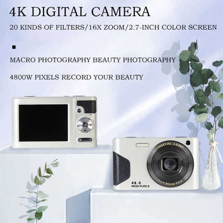 C8%204K%202.7-inch%20LCD%20Screen%20HD%20Digital%20Camera%20Retro%20Camera,Version:%2048W%20Upgraded%20Version%20Black%20-%20Image%202