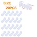20PCS Cable Organizer Clips Cable binder Management Wire Manager Cord Holder USB Charging Data Line Bobbin Winder Wall Mounted Hook. 