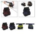 Small Tool Pouch Tool Belt Pouch Waterproof Craftsmen, Workshops Multifunctional Durable Gardening Tool Waist Bag Belt Woodworking Gardening. 