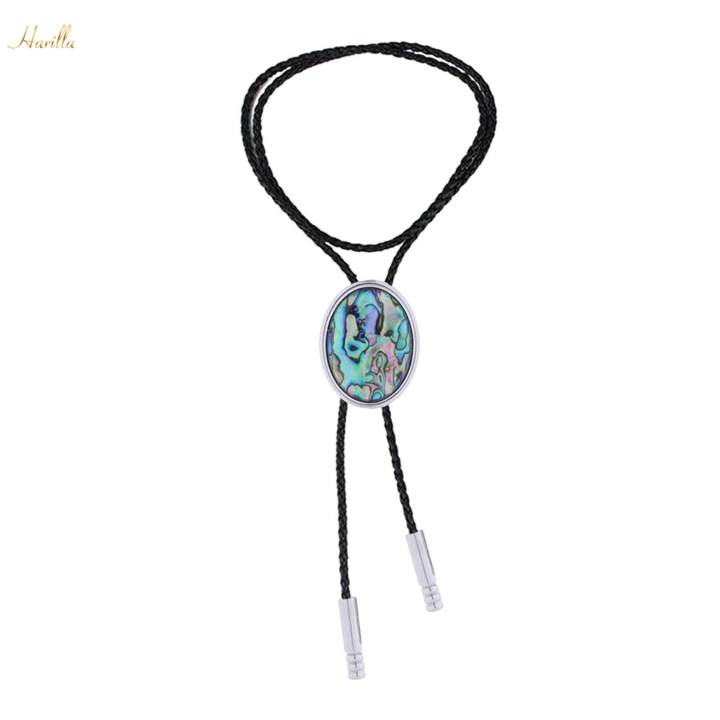 Cowgirl%20Bolo%20Tie%20Western%20Cowboy%20Necktie%20for%20Men%20Oval%20for%20Wedding%20Anniversary%20-%20Image%205