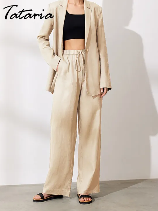 Women%20Cotton%20Linen%20Pants%20White%20Mid%20Waisted%20Loose%20Wide%20Leg%20Pant%20Summer%20Baggy%204XL%205XL%20Thin%20Soft%20for%20Girls%20Pants%20Female%20Trousers%20-%20Image%203