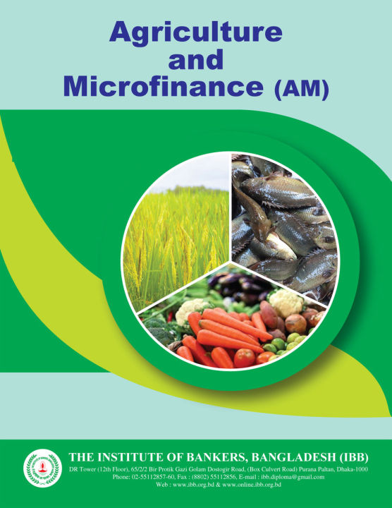 Agriculture and Microfinance  : Banking Diploma Part-2 Books for AIBB Exams (White Print)