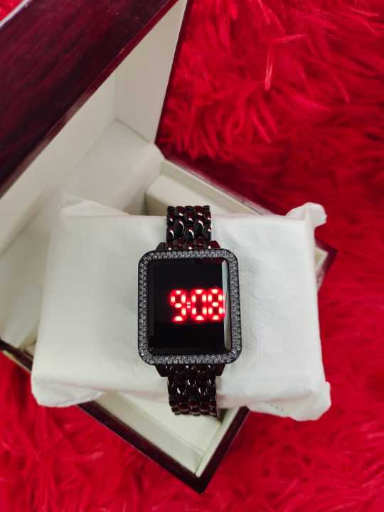 LED Touch Dial Watch