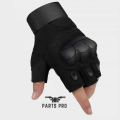 High quality half finger Military Grade tactical Hand Gloves for biker - Black and Army green.