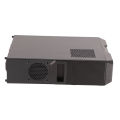 Mini ITX Case Exquisite Layout Multifunctional Peripheral Port Convenient Mini PC Case for Game Office.