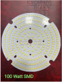 100 Watt SMD, 100 Watt White Round SMD LED, 100W PCB.