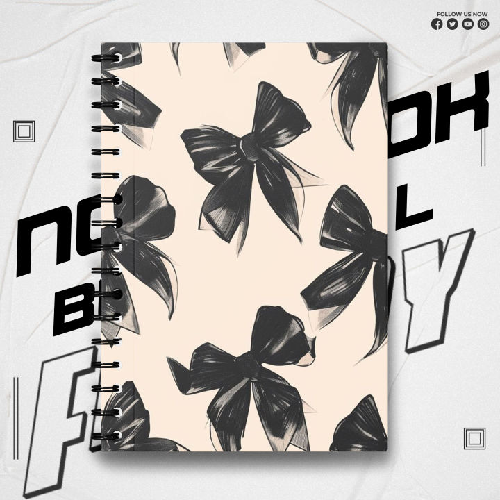 Notebook Minimalist Gift Wrap Theme Design Ai Edition 2O Rise360 Writing Journal Pad K843